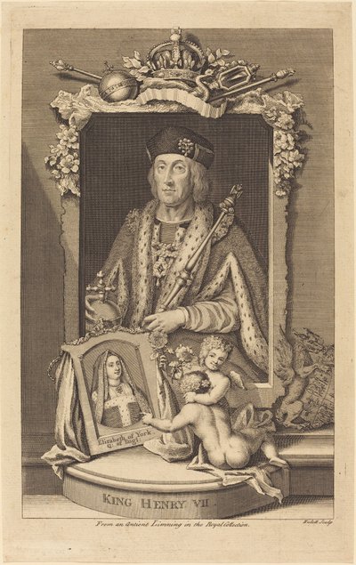King Henry VII by James Hulett after George Vertue