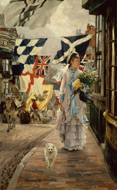 A Fete Day at Brighton by James Jacques Joseph Tissot