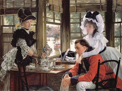 Bad News, The Parting by James Jacques Joseph Tissot