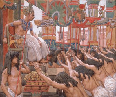 Joseph in Egypt, 1896-1902 by James Jacques Joseph Tissot
