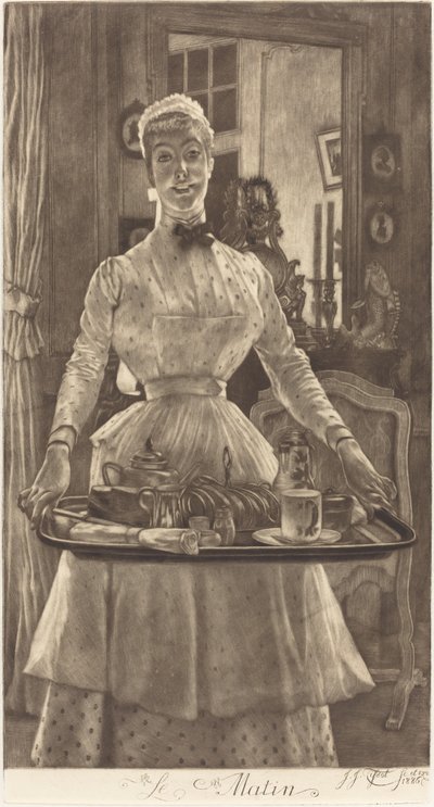 Morning by James Jacques Joseph Tissot