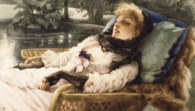 Summer Evening by James Jacques Joseph Tissot