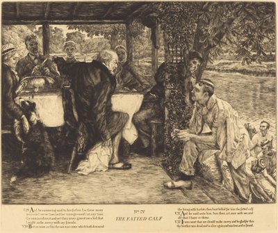 The Fatted Calf by James Jacques Joseph Tissot