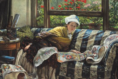 The Japanese Scroll by James Jacques Joseph Tissot