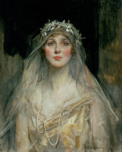 Portrait of a Bride by James Jebusa Shannon