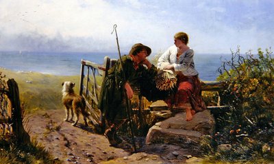 The Trysting Place by James John Hill