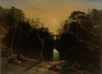 Romantic Landscape by James Johnson