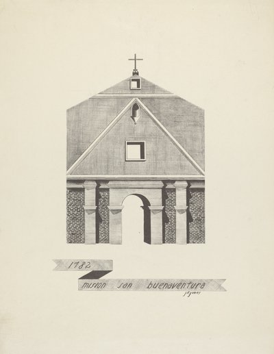 Mision San Buenaventura by James Jones