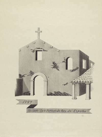 Mission San Fernando Rey de España by James Jones