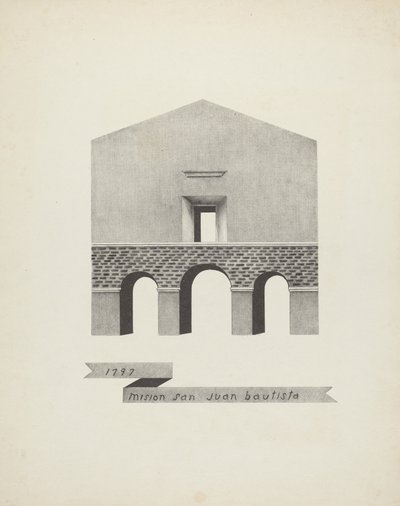 Mission San Juan Bautista by James Jones