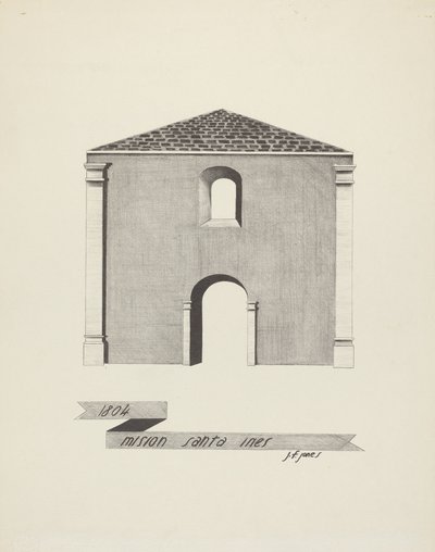 Mision Santa Ines by James Jones