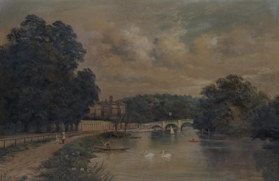 Richmond Bridge from Cholmondeley Walk by James Lewis