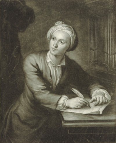John Frederick Lampe by James MacArdell