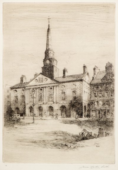 The Old Town House, Dundee by James Mackie Smith