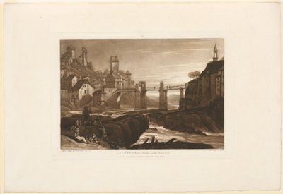 Lauffenbourg on the Rhine by James Mallord William Turner