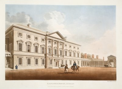 Leinster House, Dublin by James Malton