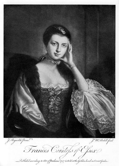 Frances, Countess of Essex by James McArdell