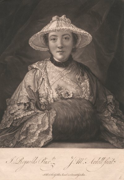 Lady Fenhoulet when Miss Anne Day by James McArdell