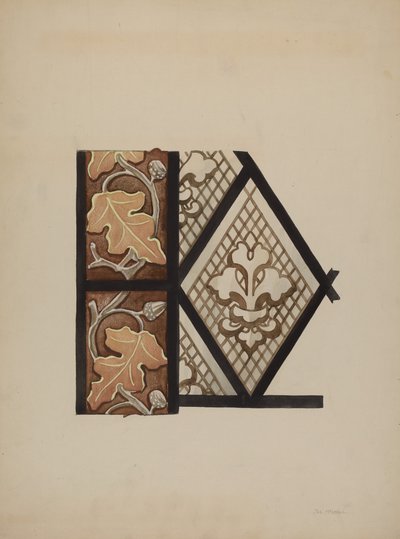 Painted Glass Window by James McLellan