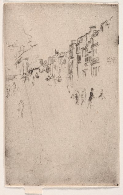A Fragment of Piccadilly by James McNeill Whistler