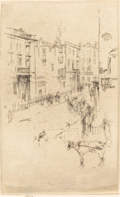Alderney Street by James Abbott McNeill Whistler