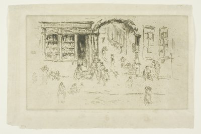 Archway, Brussels by James Abbott McNeill Whistler