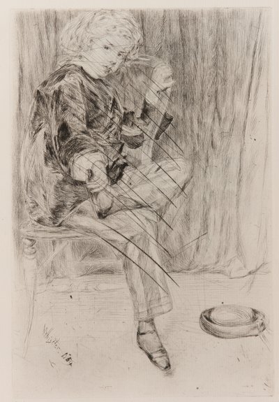 Arthur Haden by James Abbott McNeill Whistler
