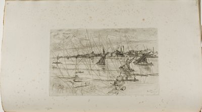 Battersea Reach by James Abbott McNeill Whistler