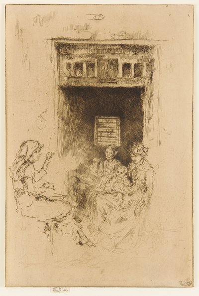 Bead Stringers by James Abbott McNeill Whistler