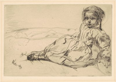 Bibi Valentin by James Abbott McNeill Whistler