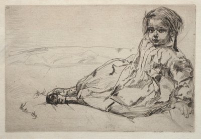 Bibi Valentin by James McNeill Whistler