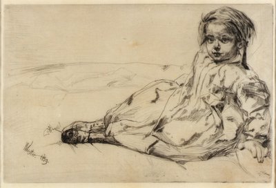 Bibi Valentin by James McNeill Whistler
