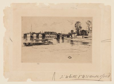 Chelsea by James Abbott McNeill Whistler