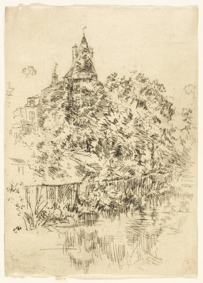 Château de Verneuil, Touraine by James Abbott McNeill Whistler