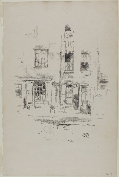 Churchyard by James Abbott McNeill Whistler