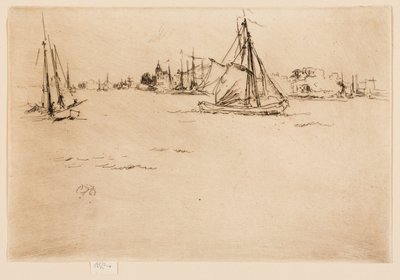 Dordrecht by James Abbott McNeill Whistler