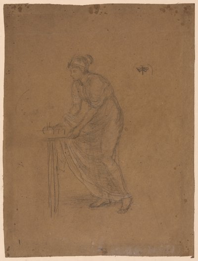 Draped Model by James McNeill Whistler