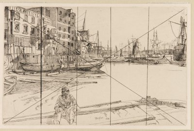 Eagle Wharf (Tyzac Whiteley and Co.) by James Abbott McNeill Whistler