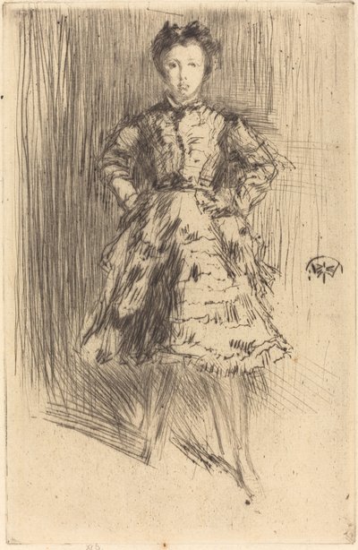 Elinor Leyland by James Abbott McNeill Whistler