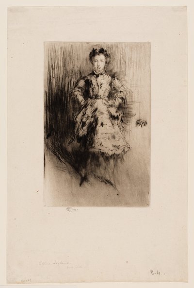 Elinor Leyland by James Abbott McNeill Whistler