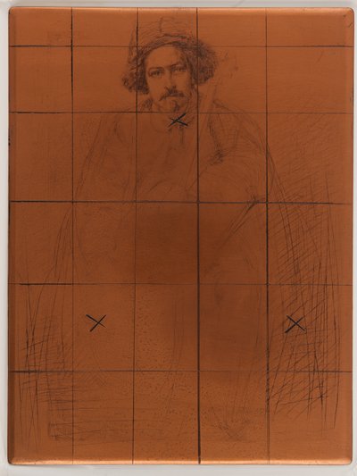 Etching Plate: Becquet by James Abbott McNeill Whistler