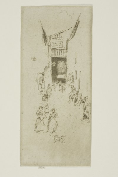 Fleur-de-lys Passage by James Abbott McNeill Whistler