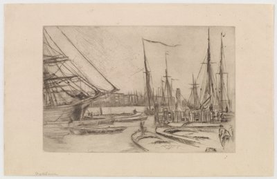 From Billingsgate by James Abbott McNeill Whistler