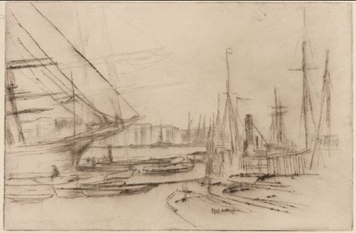 From Billingsgate by James Abbott McNeill Whistler