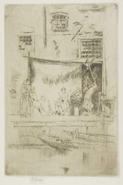 Fruit Stall by James Abbott McNeill Whistler