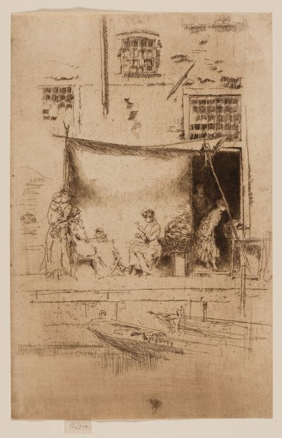 Fruit Stall by James Abbott McNeill Whistler