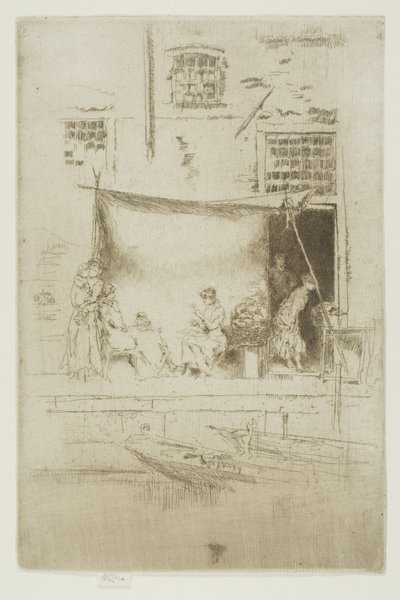 Fruit Stall by James Abbott McNeill Whistler