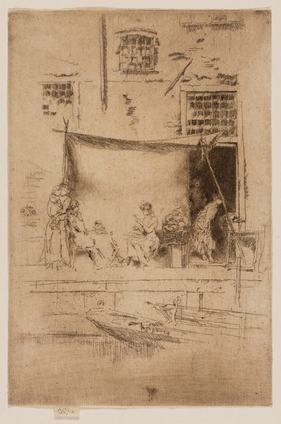 Fruit Stall by James Abbott McNeill Whistler