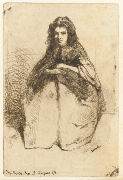 Fumette by James Abbott McNeill Whistler