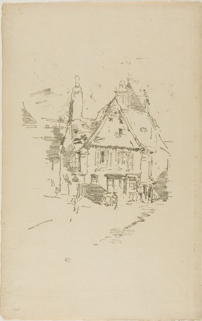 Gabled Roofs by James Abbott McNeill Whistler